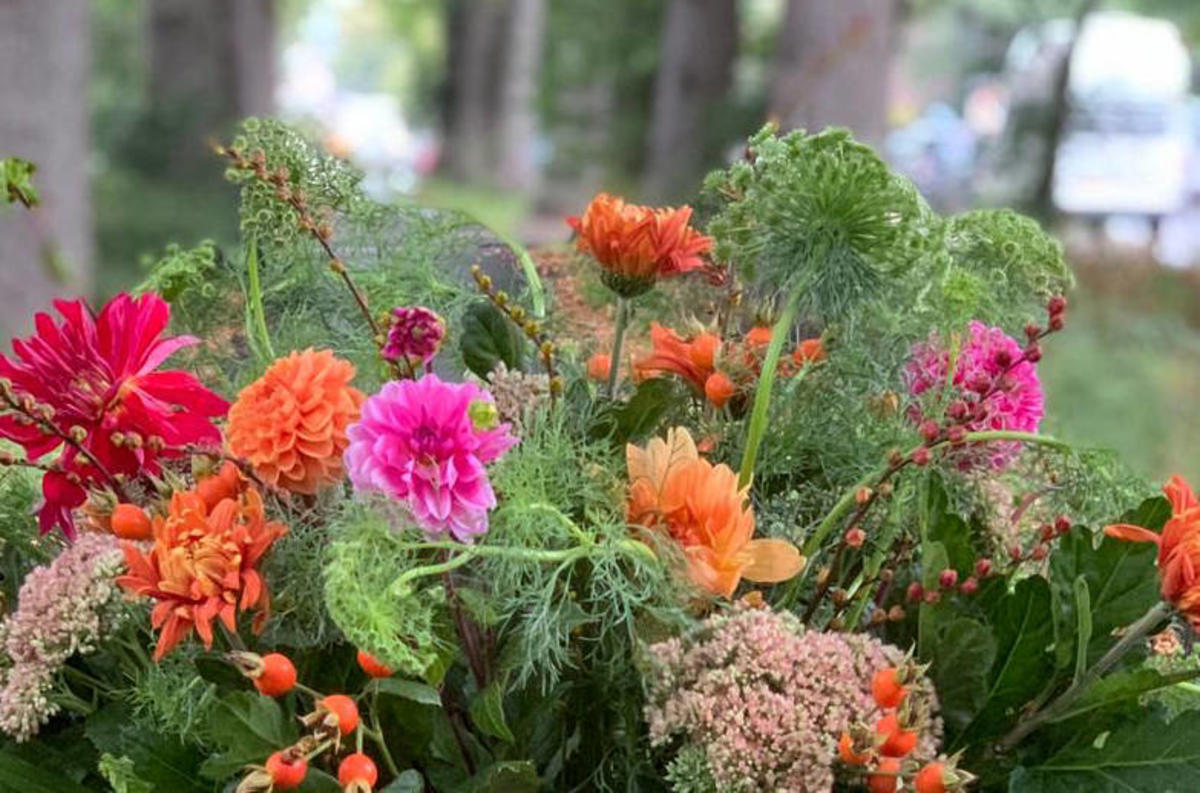 Bloemen vol van dankbaarheid en waardering